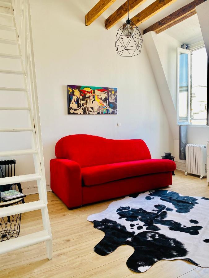 Apartment Direct Views Of Eiffel Tower & Sacre-Coeur From Mezzanine - 10 Mins To Paris Center Exterior foto