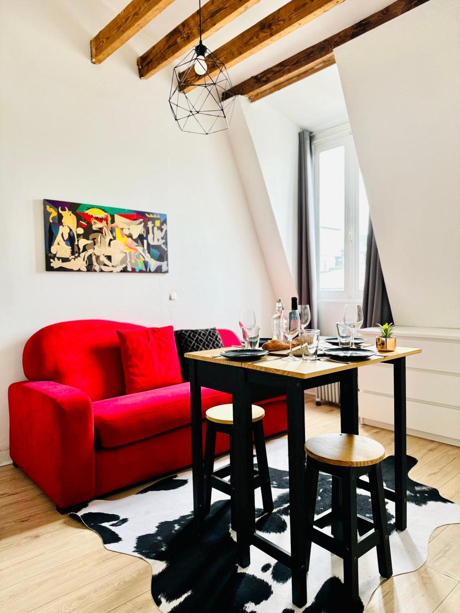 Apartment Direct Views Of Eiffel Tower & Sacre-Coeur From Mezzanine - 10 Mins To Paris Center Exterior foto